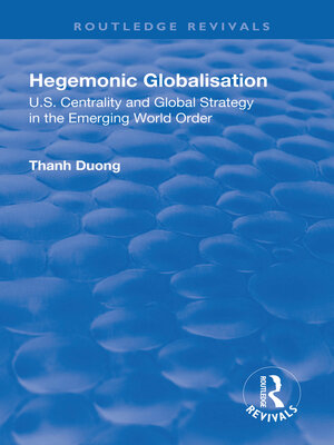 cover image of Hegemonic Globalisation